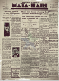 Image of Surat kabar/koran Matahari 1936-1941
